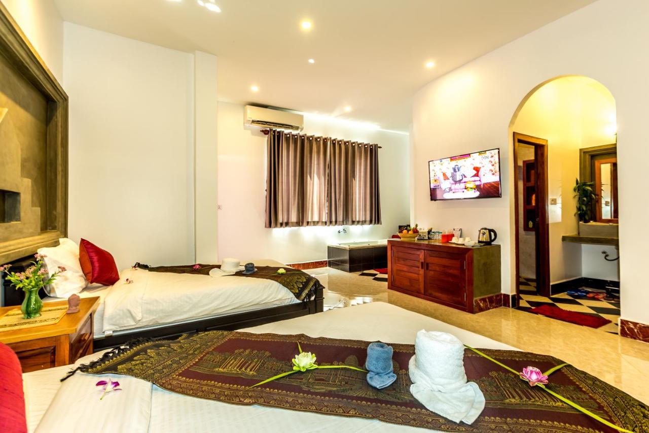 Ambient Angkor Boutique Hotel Siem Reap Kamer foto